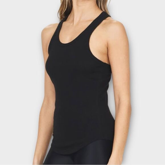 The Upside Frankie Rib Tank Top in Black Women’s Size L - Picture 1 of 5